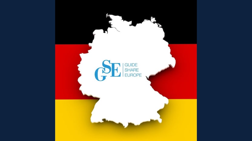 German Map Flag GSE