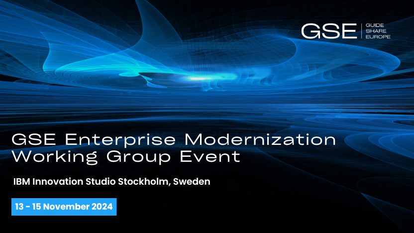 GSE European Enterprise Modernization Working Group Event
