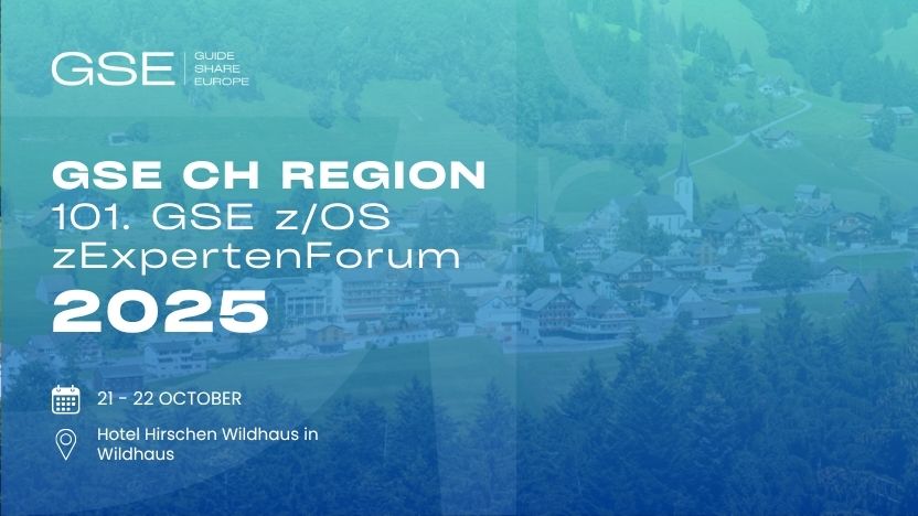 101. GSE zExpertenForum der z/OS Arbeitsgruppe