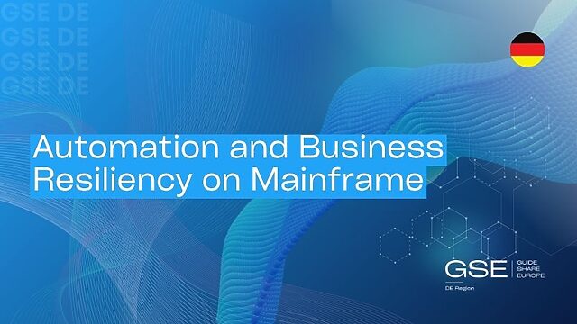 Herbstguide 2026 - Arbeitskreis Automation on Mainframe - GSE Guide ...