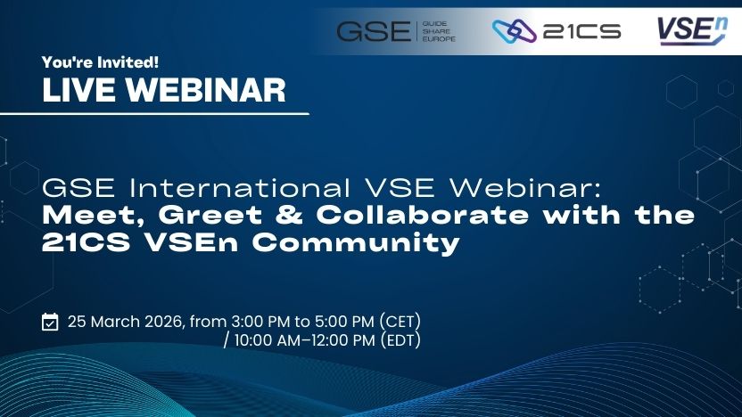 GSE International VSE Webinar